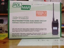 Ricetrasmittente Portatile Bibanda Vhf -Uhf Polmar DB-10MKII 10 W Export Espanso