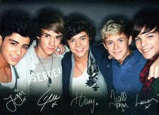 ONE DIRECTION 1D Signed x 5