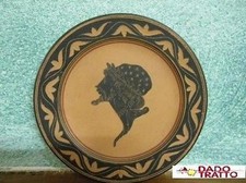 PIATTO IN TERRA COTTA DA