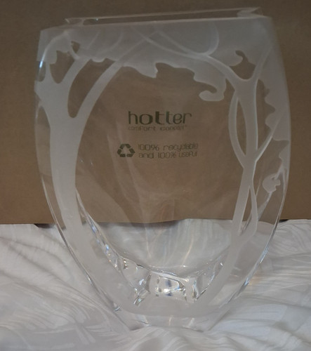 Vaso curvo vetro nobile - curvo,