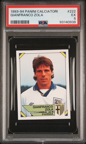 Gianfranco zola 1993 panini - zola, 1993-94