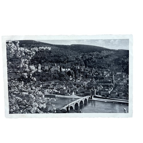 Cartolina heidelberg veduta - heidelberg,