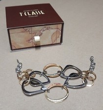 Bracciale donna/ragazza Prima Classe Alviero Martini. In acciaio e Swarovski