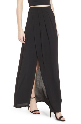 4si3nna maxi gonna donna nera - maxi,