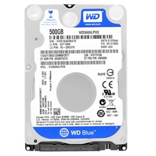 Disco rigido Western Digital 500 Gb WD5000LPVX 8Mb cache 5400 Rpm Sata III 2,5 pollici