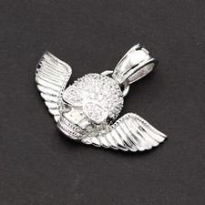 Ciondolo teschio in acciaio