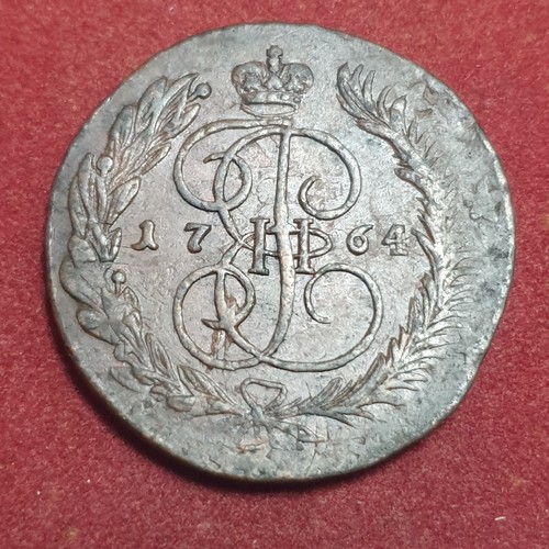 Russia copechi 1764 - russia, mm