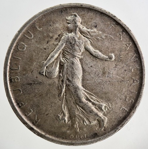 1963 france franc silver - france,