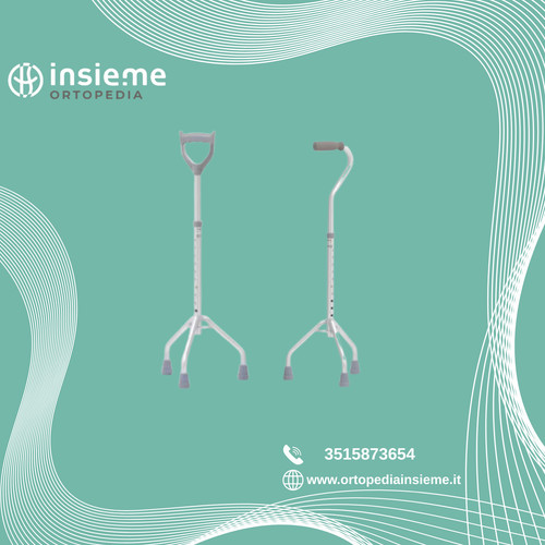 Bastone tripode con manico - tripode,