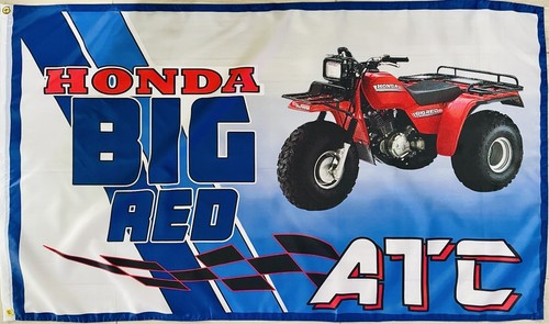 Honda big red 250 - 250, flag
