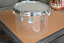 TOM CONCERTO LUDWIG CHICAGO 13" VISTALITE TRASPARENTE anni 70 per LA TUA BATTERIA! K342