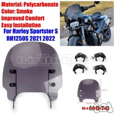 Schermo deflettore parabrezza fumo per Harley Sportster S 1250 RH1250S 2021 2022