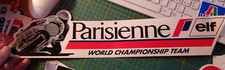 adesivo vintage sticker kleber MOTO  MOLTO GRANDE PARISIENNE ELF  CM 46 CIRCA