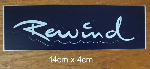 Vecchio adesivo sticker - vecchio, rewind