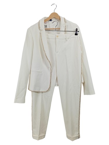 Tuta pantalone liu bianco - pantalone,