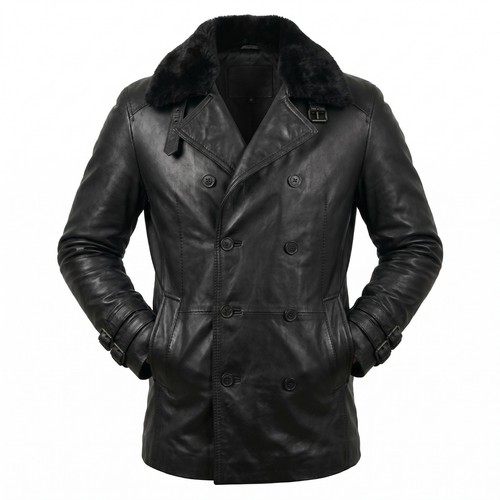 Giacca vera pelle nera - giacca,
