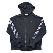 Off-White Felpa con Cappuccio