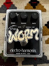 Worm Electro Harmonix Tremolo Vibrato Phaser Wah Alimentatore EU Incluso