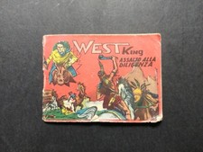 Fumetto mignon Zaini WEST KING Assalto alla diligenza