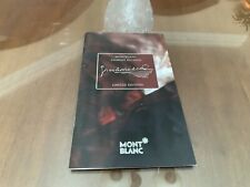 Montblanc Edizione Scrittori