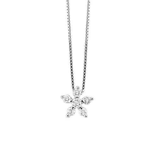 Collana oro bianco 750 - oro, 18