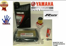 KIT TAGLIANDO OLIO YAMALUBE+FILTRI+CANDELA ORIGINALE YAMAHA YZF R 125 MT 125