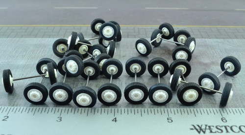 Herpa 20x white rim tires - 20x,