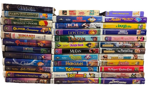Movie disney vhs lot - lot, –