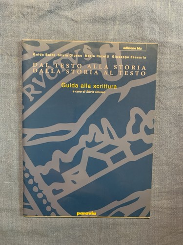 Dal testo alla storia - alla,