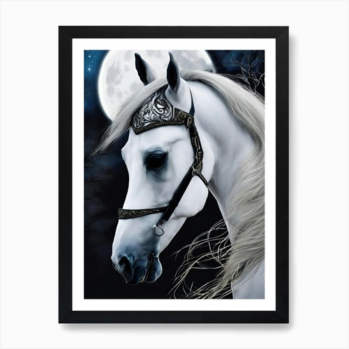 Stampa artistica cavallo