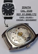 NOS - Zenith 31 mm - Cal. 2320 ref 01.0980.172 WORKING - CASE, GLASS, CROWN,...