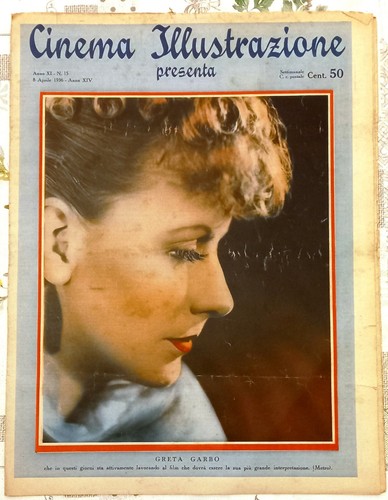 Cinema illustrazione 1936 - cinema,