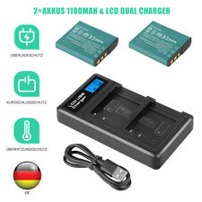 2x NP-BG1 NP-FG1 batteria per Sony Cyber-Shot DSC-W100 DSC-H3 H9 H10 + caricabatterie USB