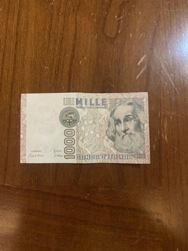 Banconota 1000 mille lire - mille,