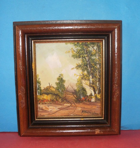 Piccolo paesaggio con - , dipinti