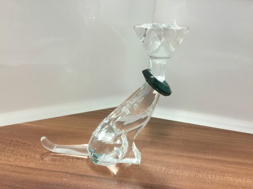 Figura swarovski gatto cm - gatto,