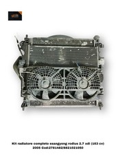 KIT RADIATORI SSANGYONG Actyon 1° Serie 2.0 Diesel (2010) RICAMBI USATI 1217737