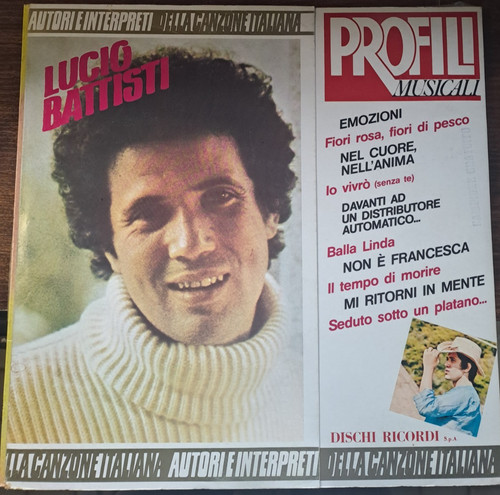 Lucio battisti profili - lp,