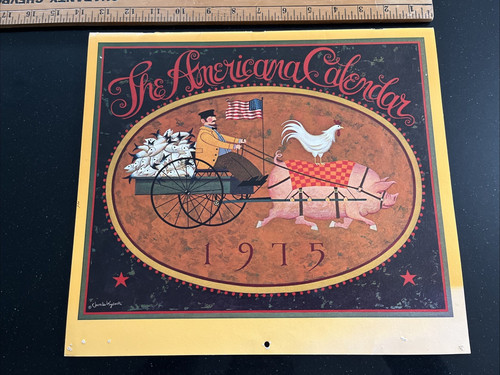 Calendario parete americana - da,