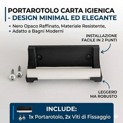 Portarotolo carta igienica - portarotolo,