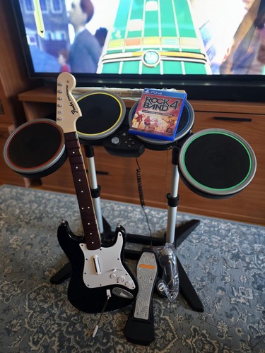 Pack rock band ps4 ps5 - 4, kit