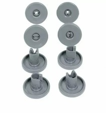 KIT 8 RUOTE ROTELLE CESTELLO