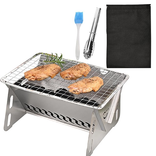 Barbecue portatile carbone - a,