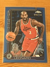 2025-26 Topps Chrome Kawhi