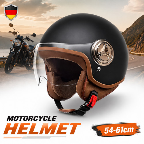 Casco moto vintage casco jet