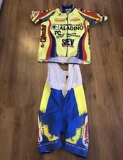 Completo Ciclismo Maniche Corte Estivo Uomo Donna Ellegi Alexander Taglia L