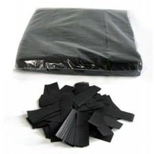 CORIANDOLI CADUTA LENTA NERO busta 1 kg festa