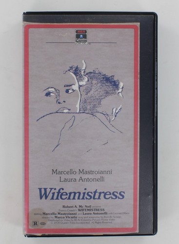 Wifemistress vhs tape marcello - vhs,