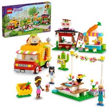 Lego friends mercato del cibo - del,