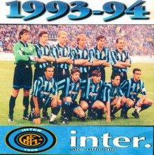 N. 4 DVD INTER 1993/94 - STORIA DEL CAMPIONATO, COPPA ITALIA E 2^ C.UEFA CONQUIS